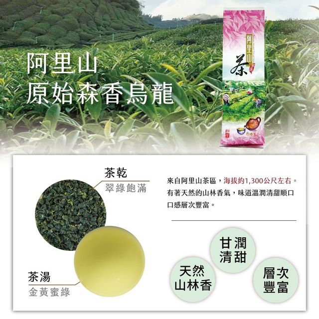 美安獨家】精選高山茶葉5入組｜原香烏龍、奶香金萱、四季春、輕