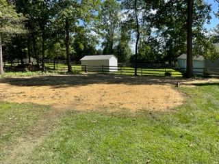 Mulch at Grass Field — Fleetwood, PA — Behm's Lawn Care LLC