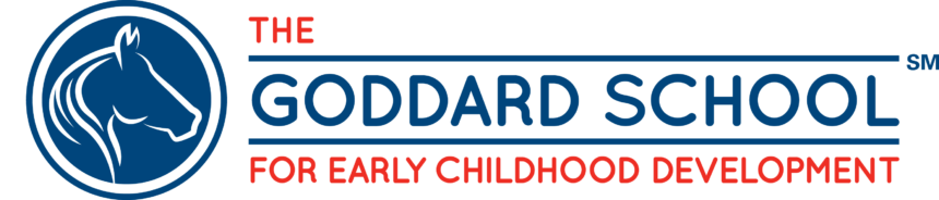 A logo for the goddard school for early childhood development
