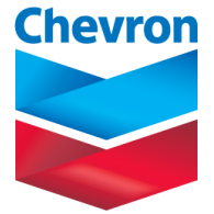 The chevron logo is a blue and red chevron arrow