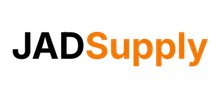 JADSupply logo in black and orange.