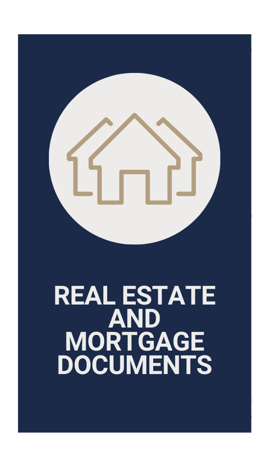 Icon of houses in circle, 