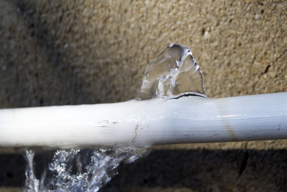 bursts-pipe