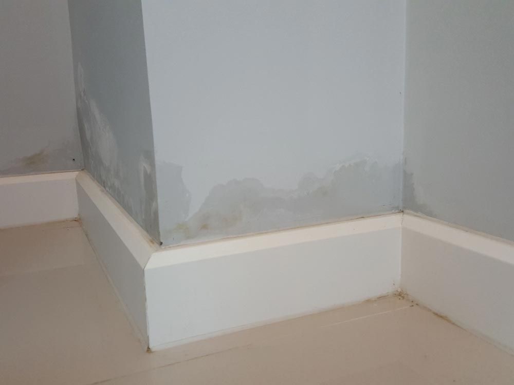 Visible Stains On The Wall