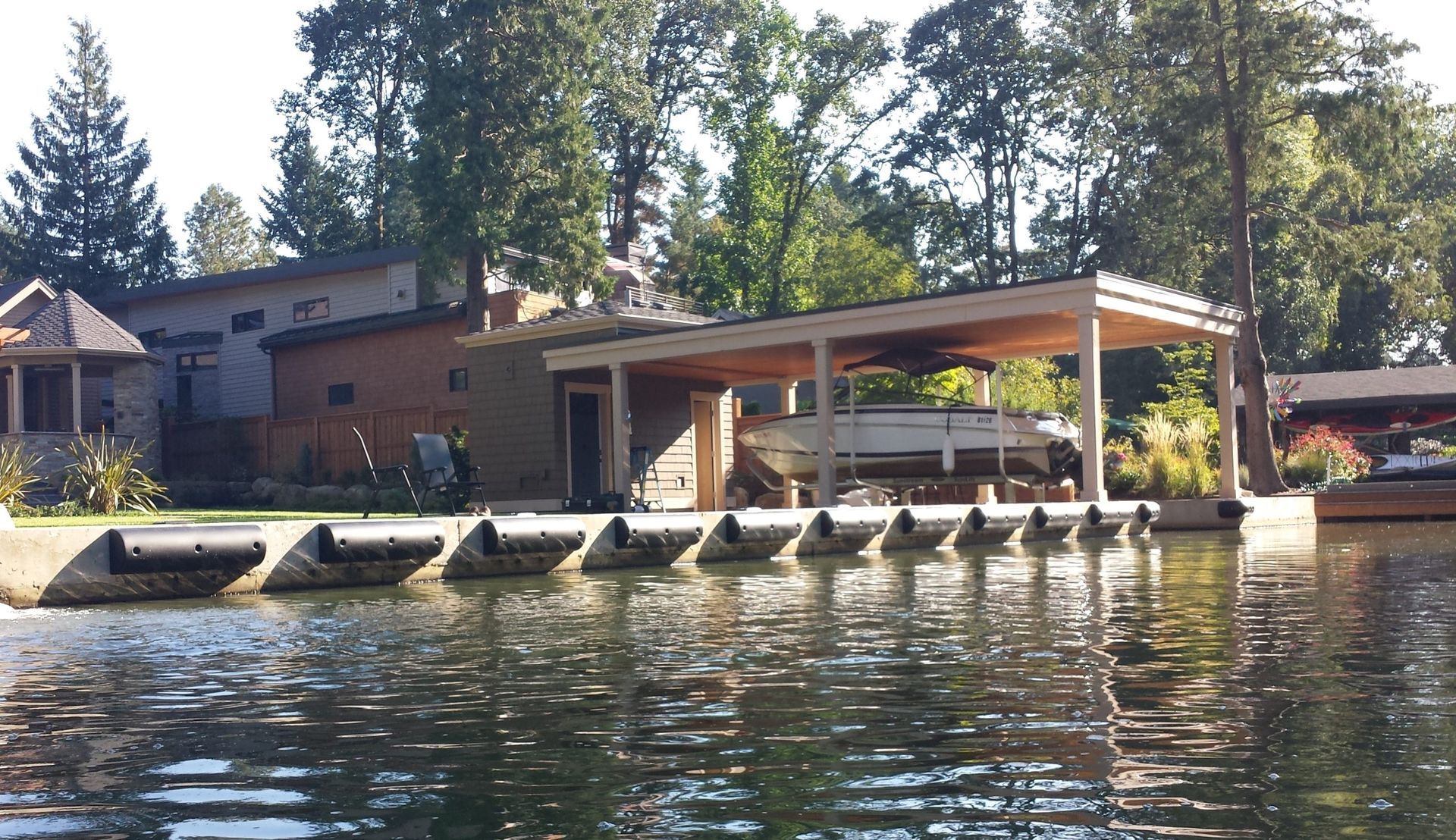 What should I make my home boat dock out of?