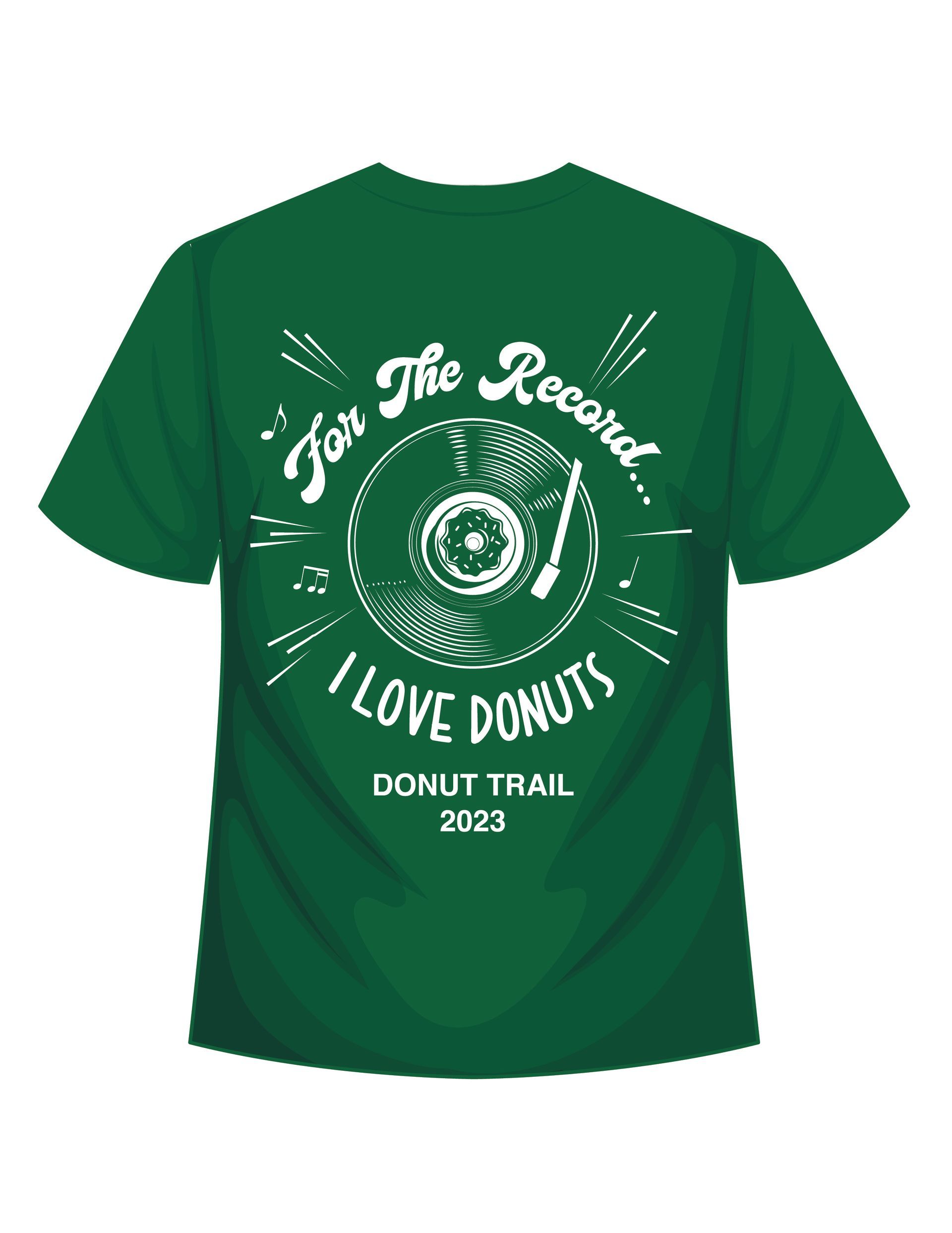 donut trail t-shirt