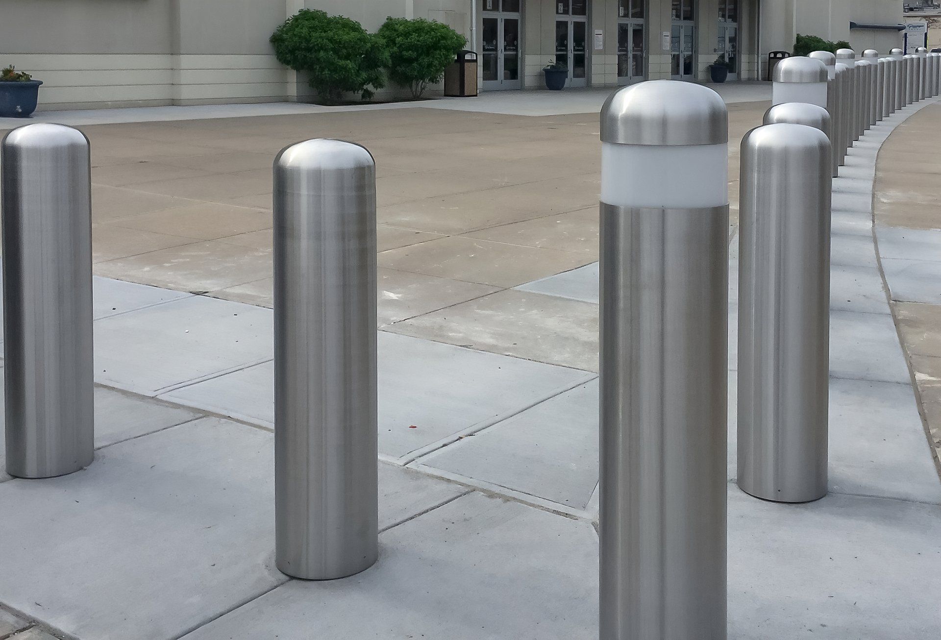 Stainless Steel Fixed Bollards Static Bollards