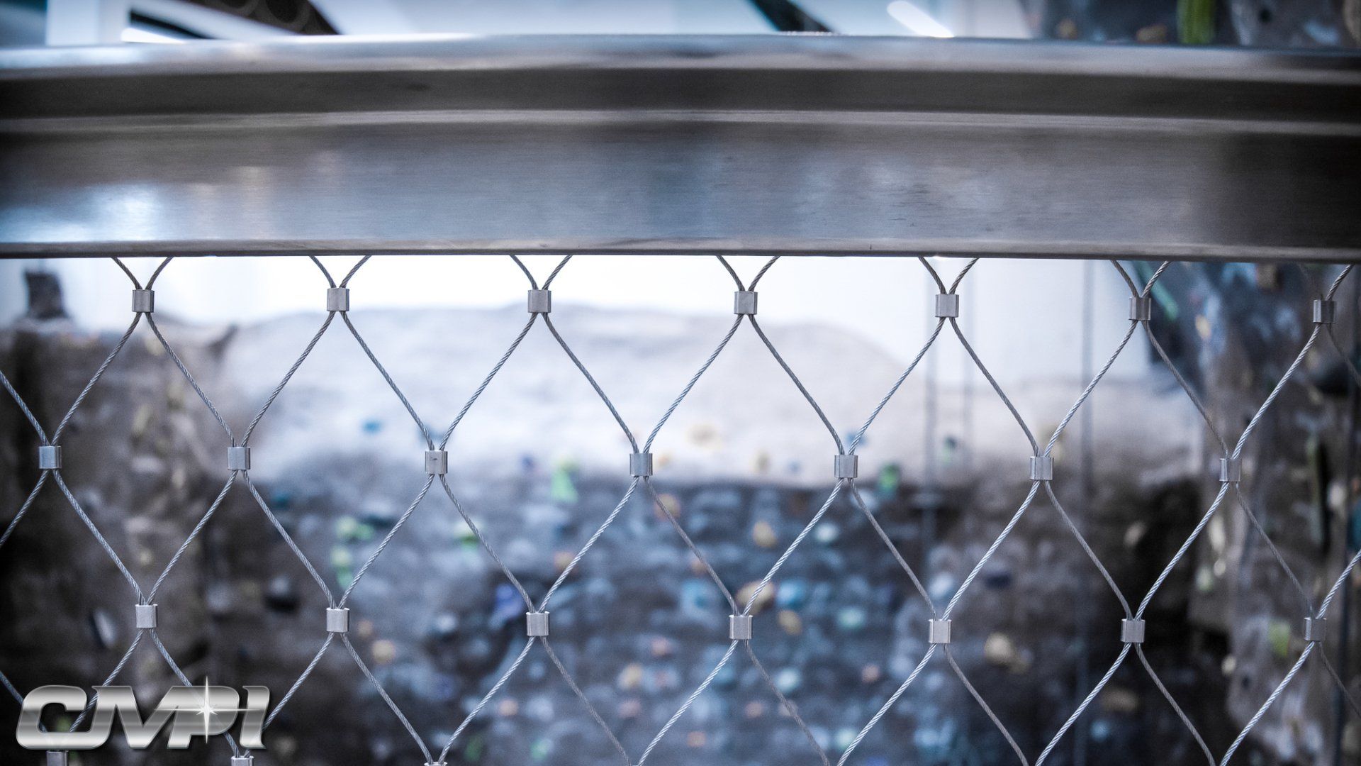 Custom Steel Cable & Mesh Guardrails Mesh Railing Systems