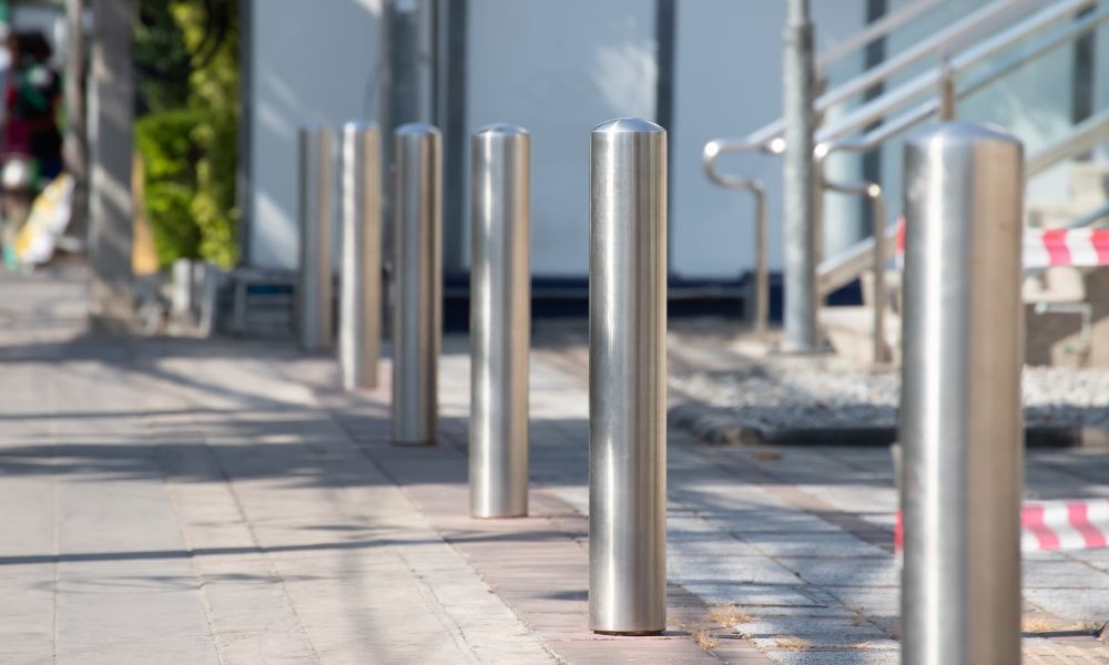 How Bollards Increase Security for Commercial Buildings