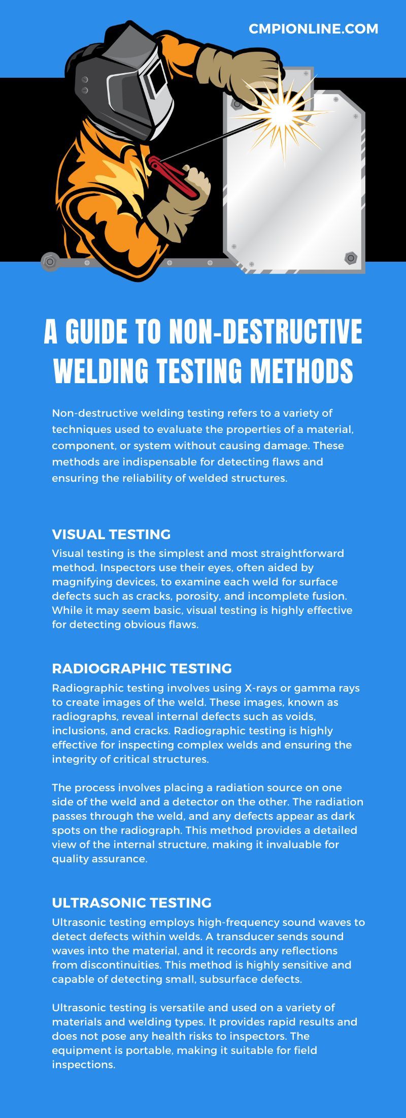 A Guide to Non-Destructive Welding Testing Methods