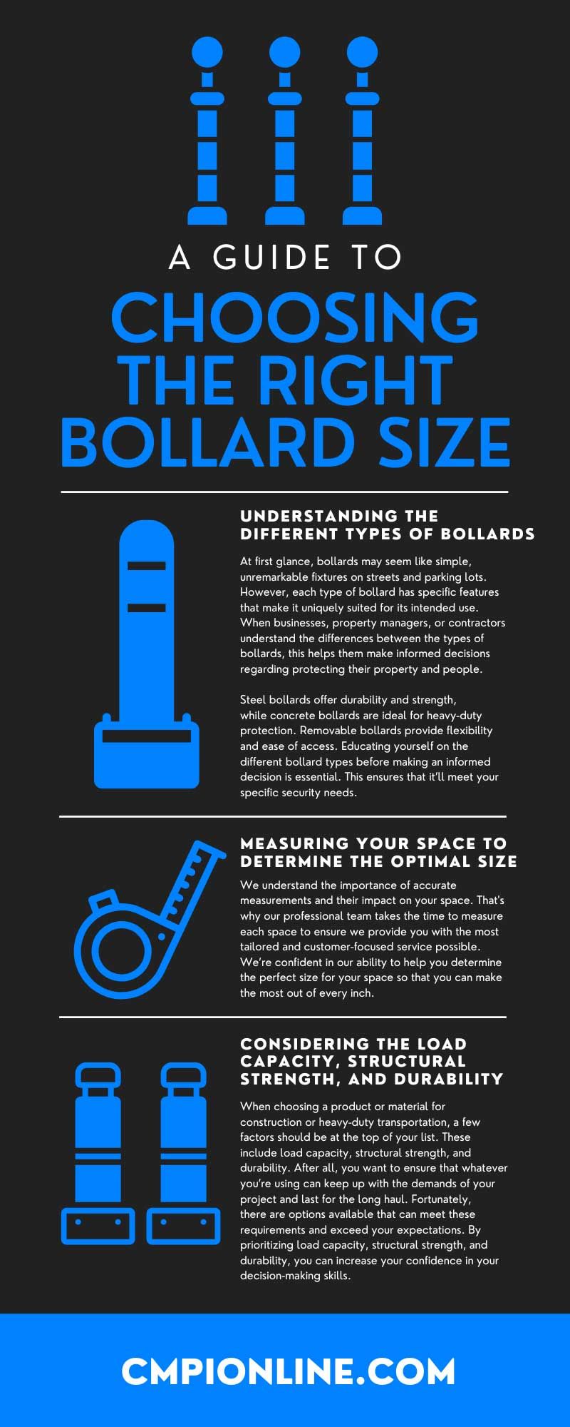 A Guide to Choosing the Right Bollard Size