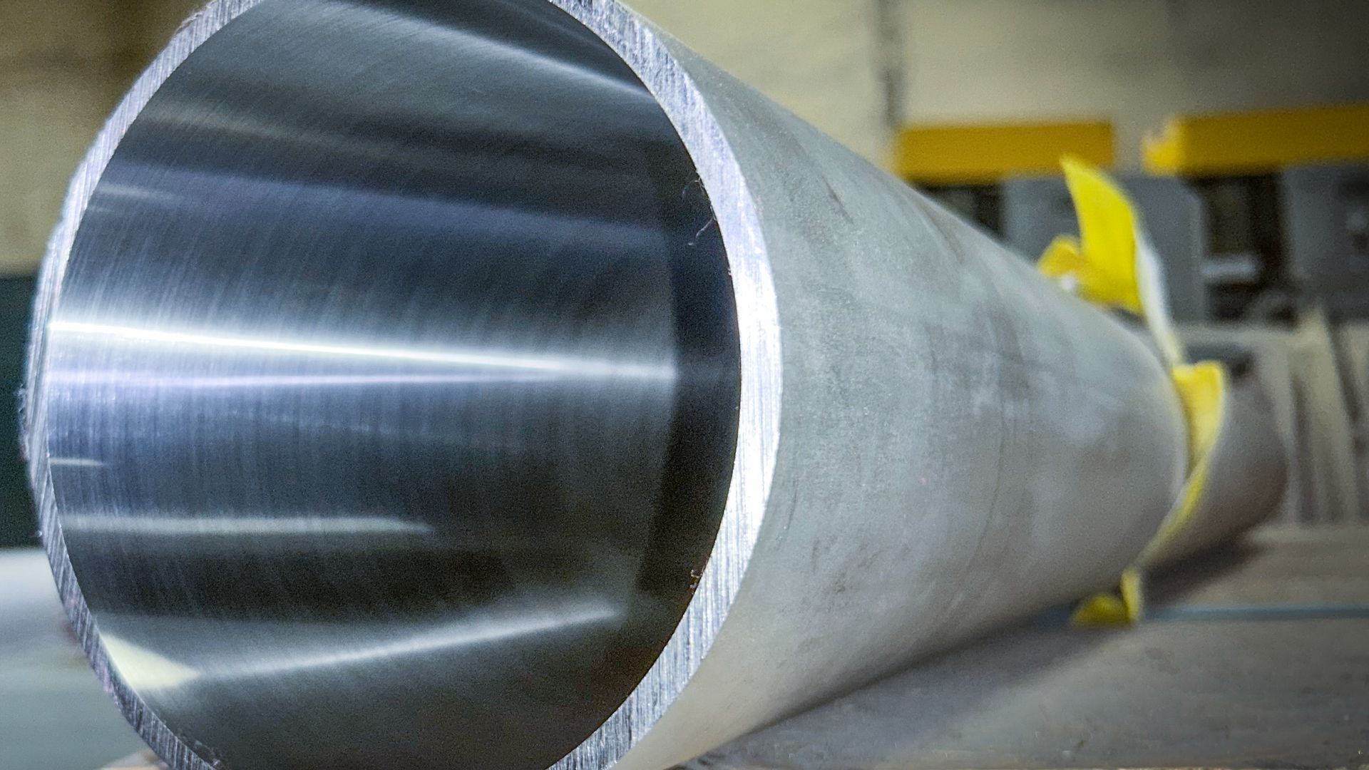 stainless steel id inside diameter head spin polish