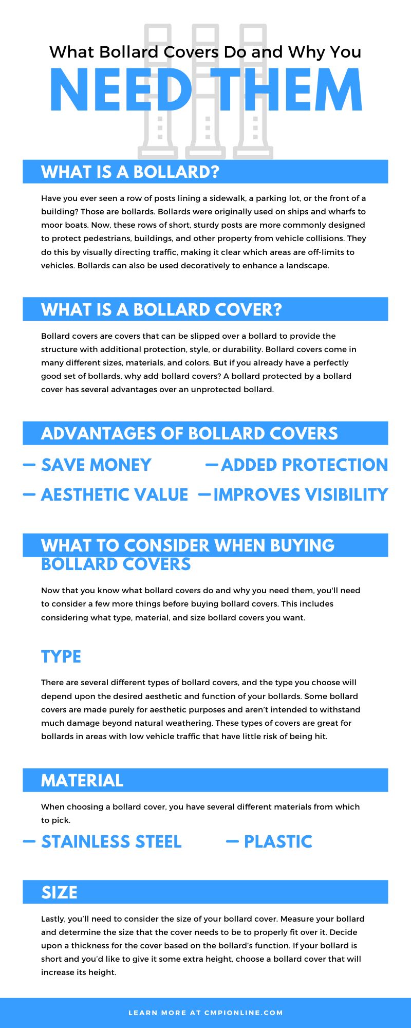 What Bollard Covers Do and Why You Need Them