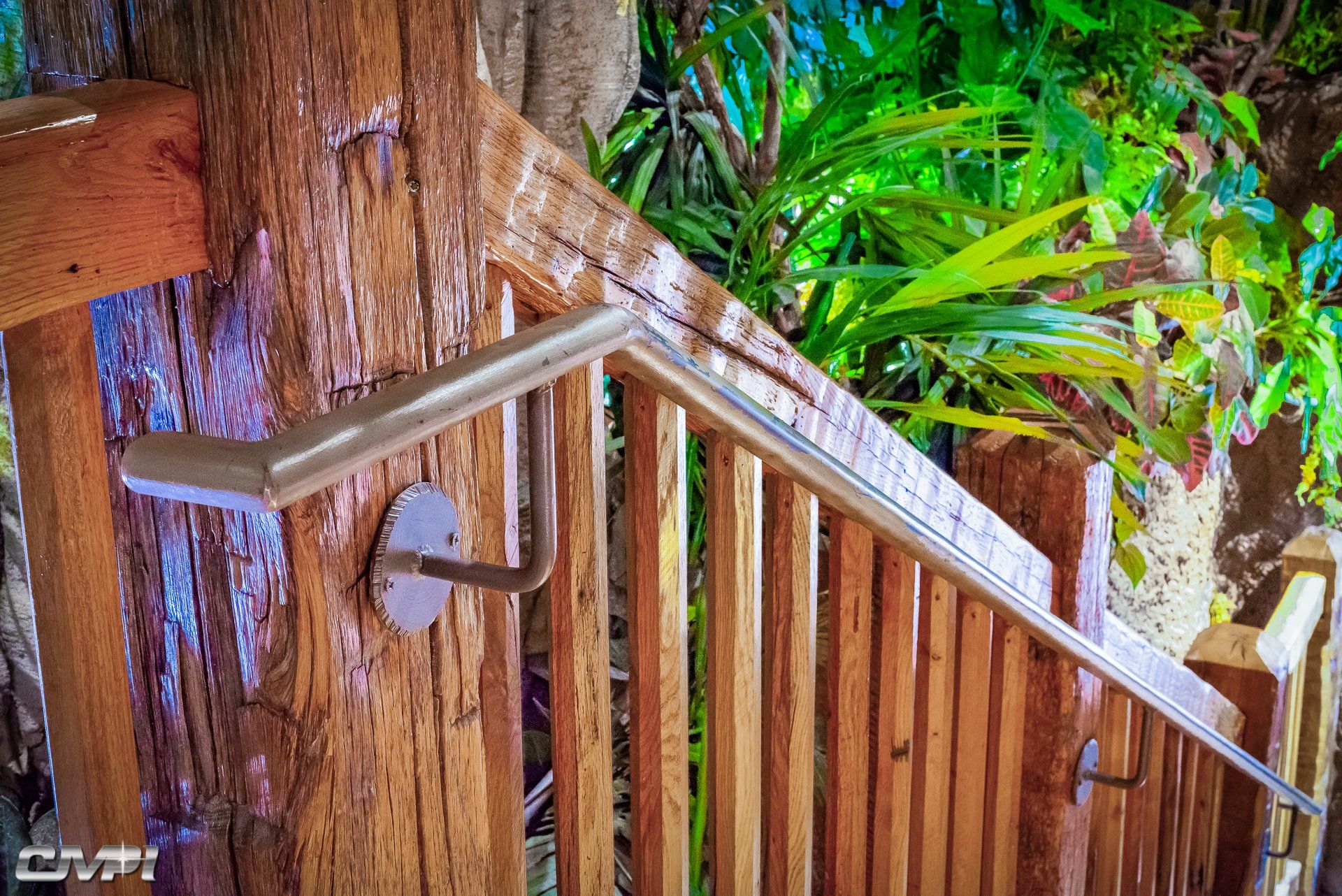 painted carbon steel single line smash rail stairway wonders of wildlife
