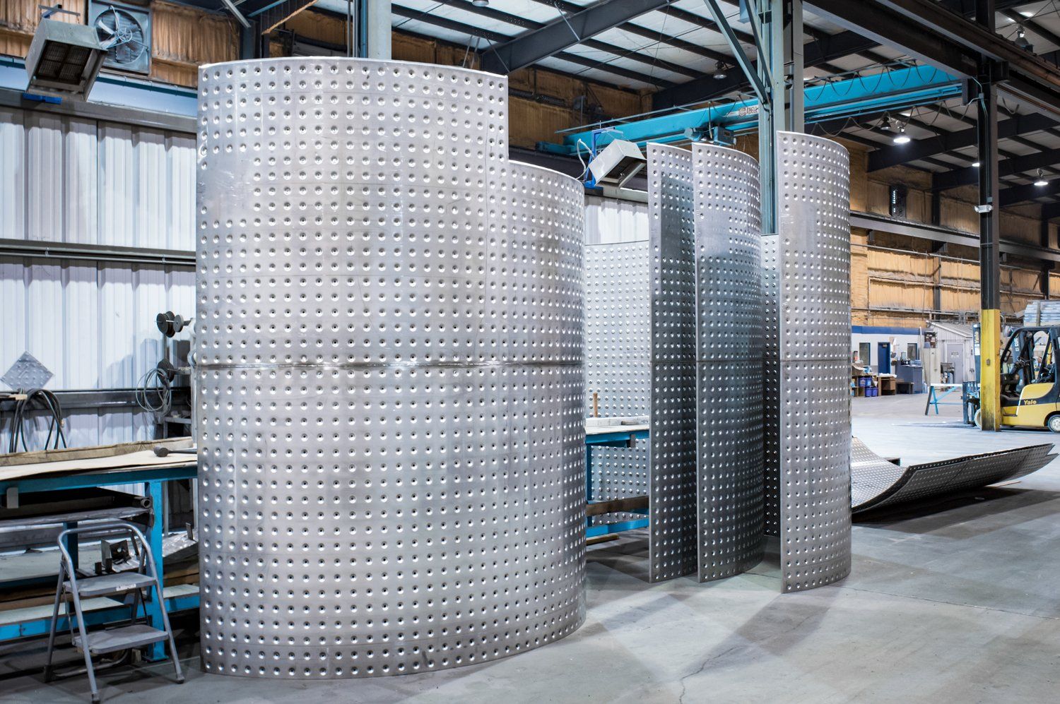 stainless steel dimple jacket fabrication