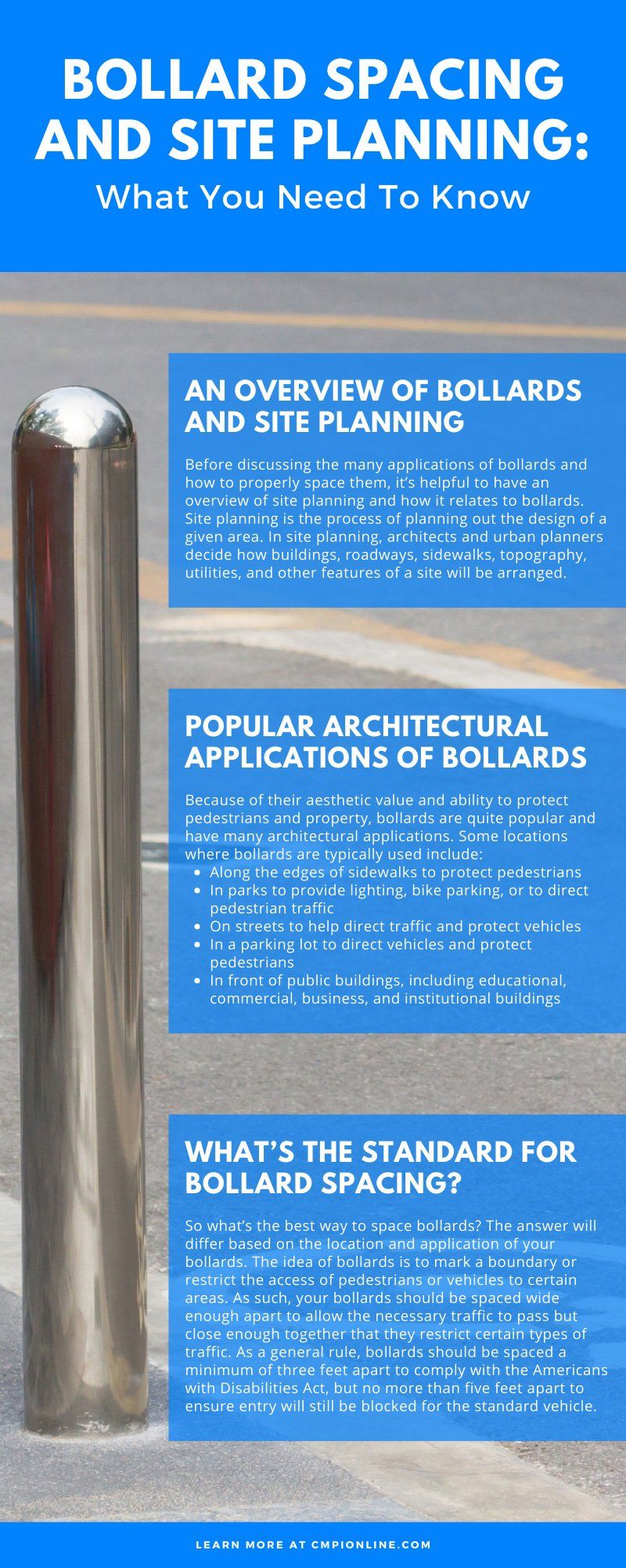 Bollard Spacing and Site Planning: What You Need To Know