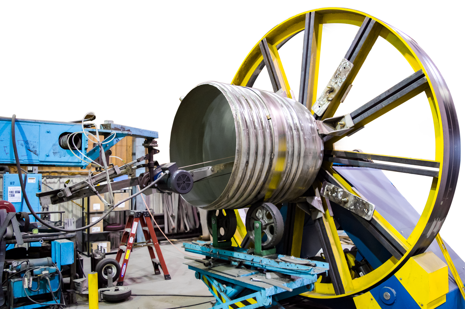 custom stainless steel fabrication tank components polishing pressure vessel manufacturing