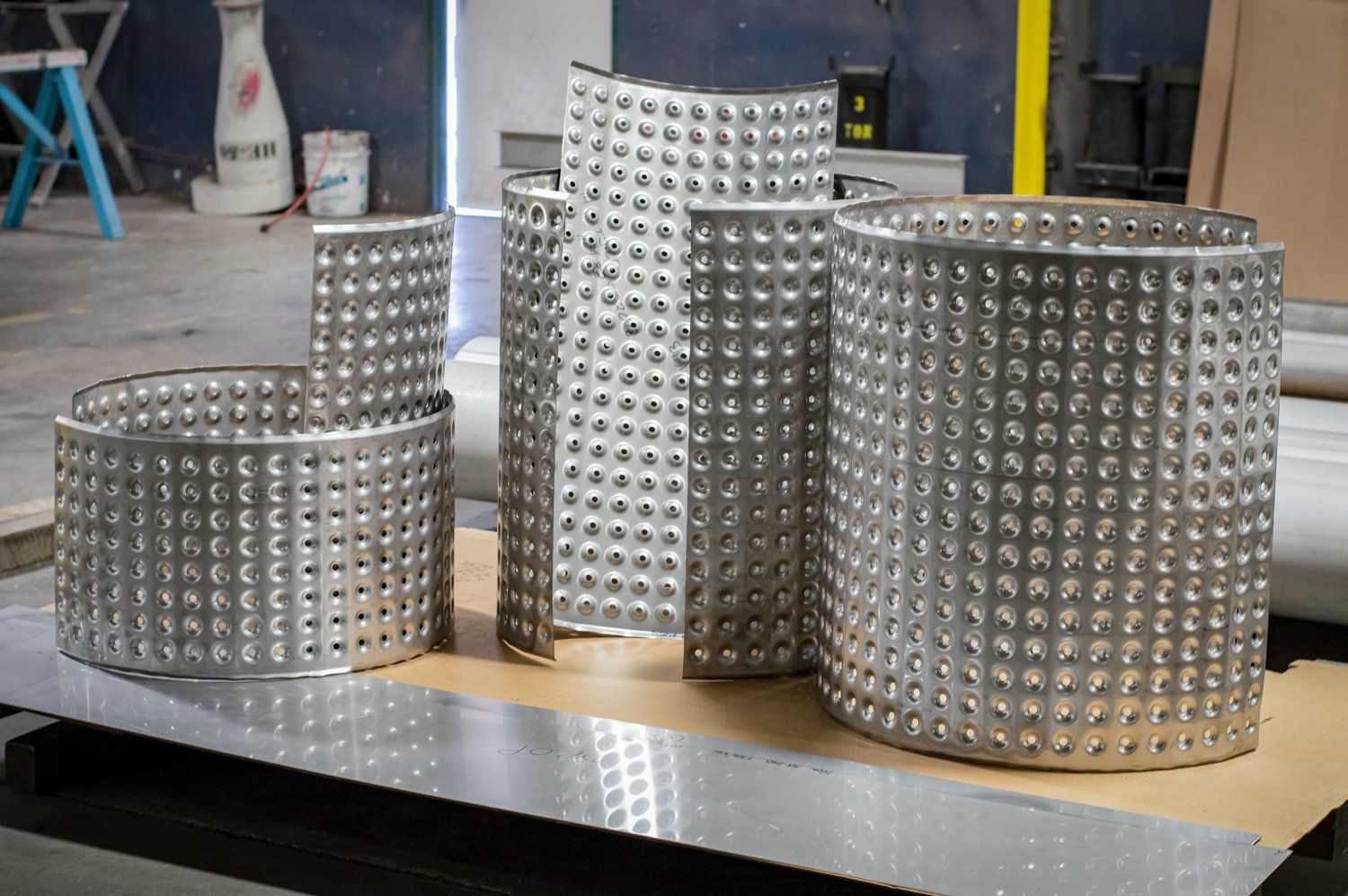 stainless steel dimple jacket shell