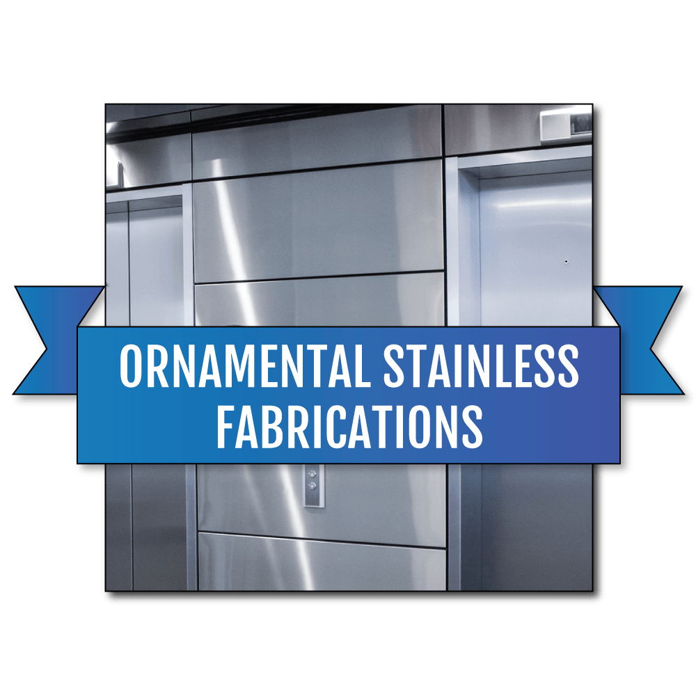 Custom Ornamental Metalwork Stainless Steel Architectural Fabrication