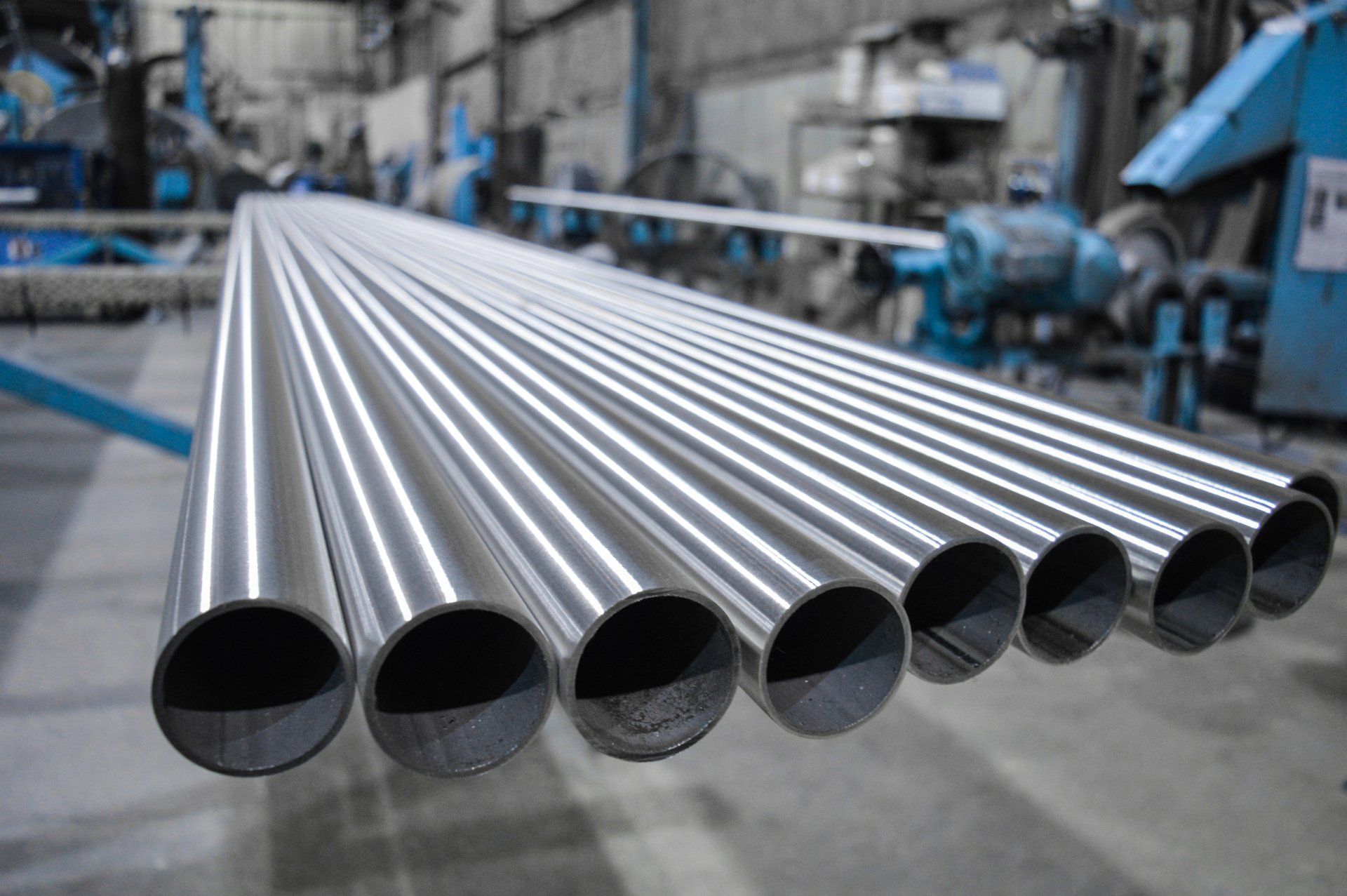 polished stainless steel pipe
