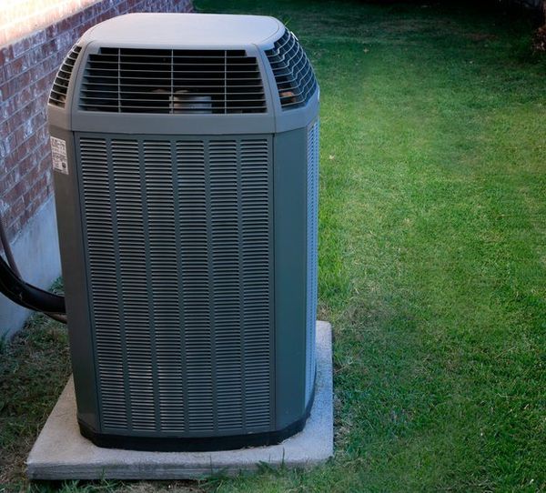 Residential Heating Repair — AC Outside House in Spotsylvania, VA