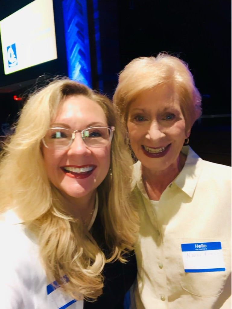 Shara with an Elderly Woman — Franklin, TN — Shara Smile