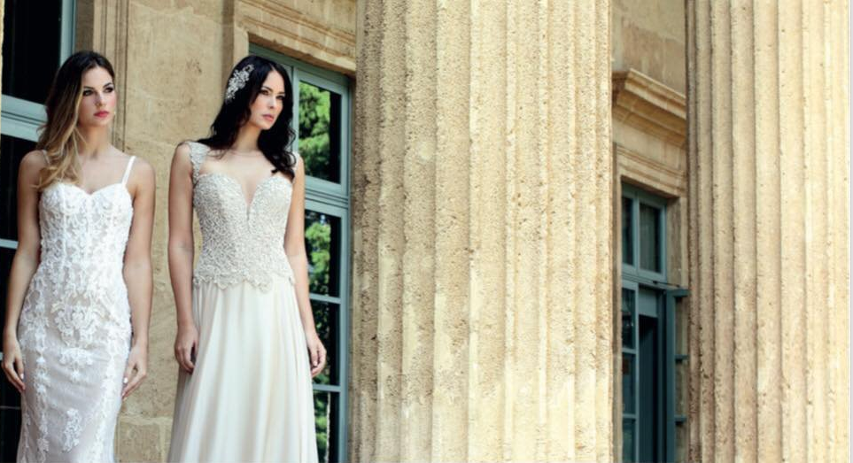 Donna con abito da sposa