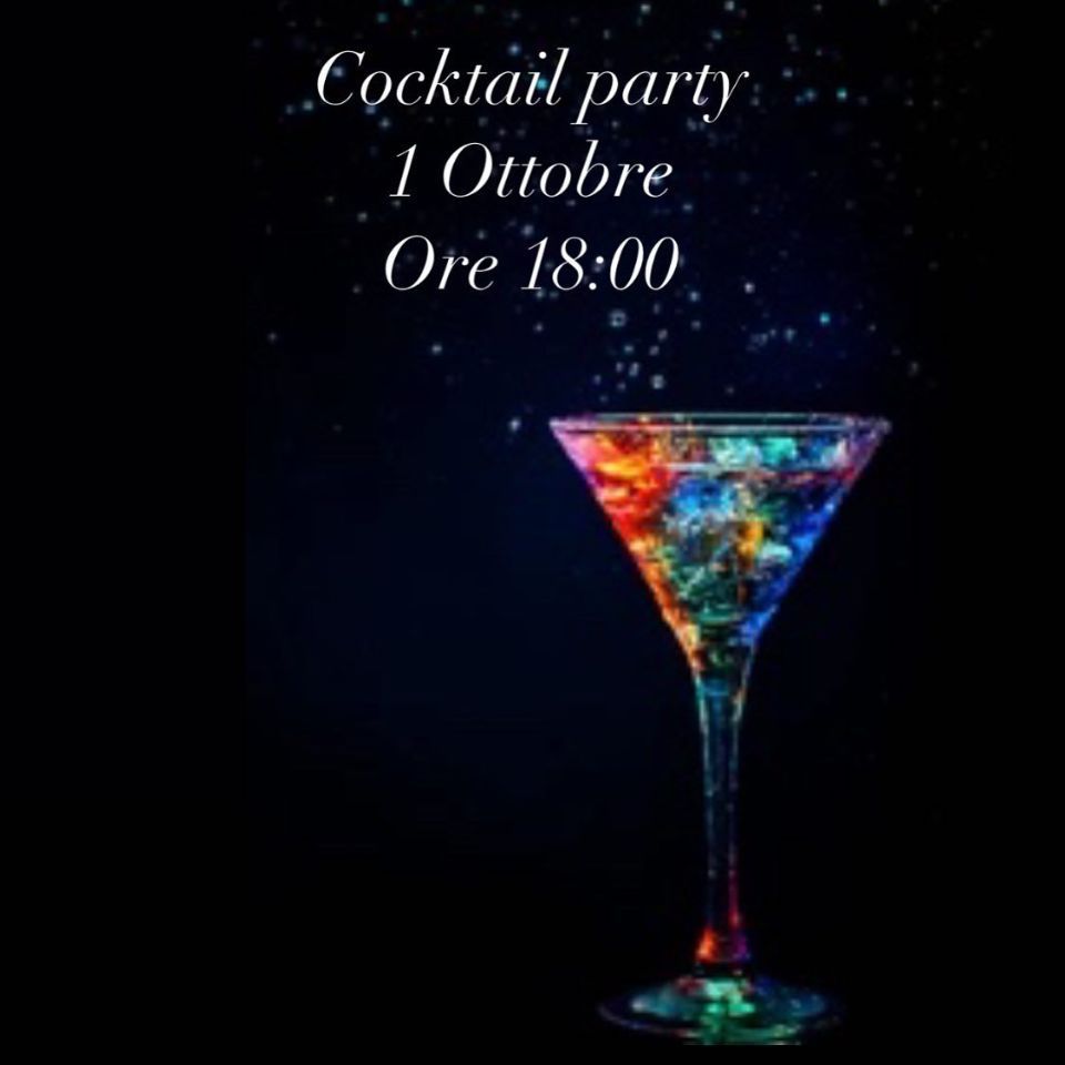 Poster evento cocktail party