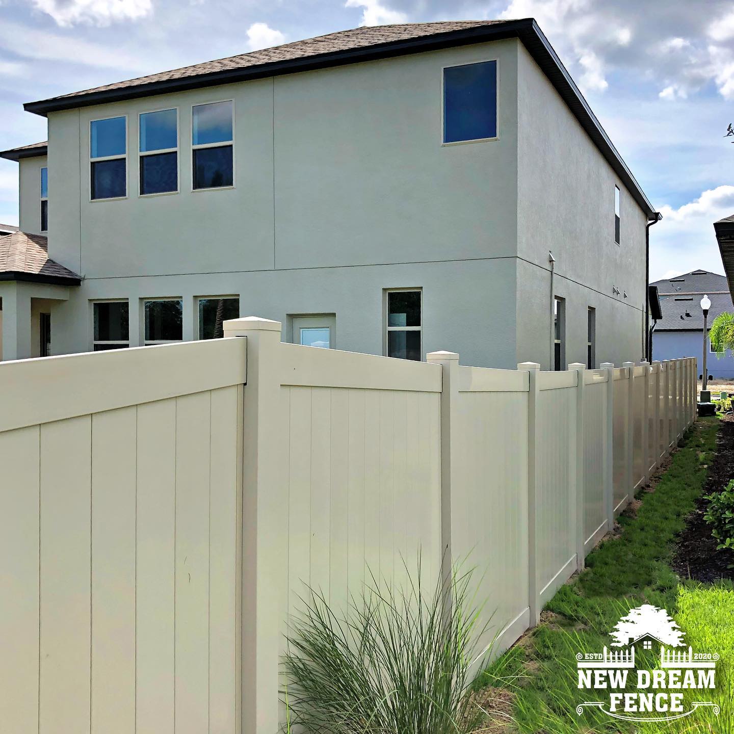 White Vinyl Fence — Tavares, FL — Allstar Fence Florida