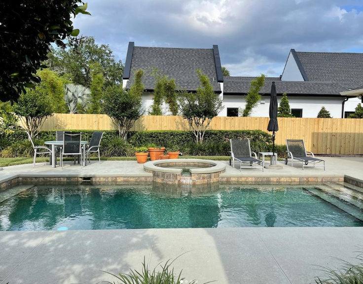 Backyard Chain Link Fence — Tavares, FL — Allstar Fence Florida