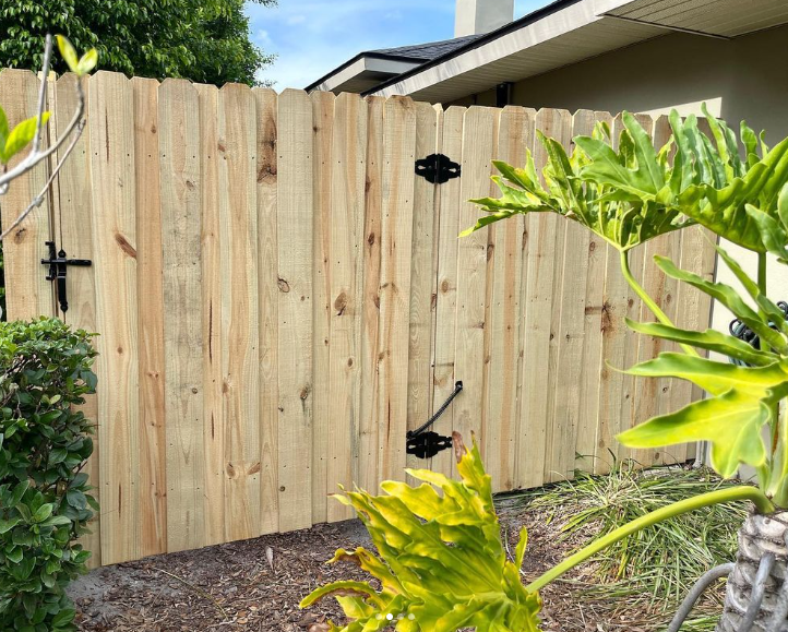 Garden Wood Fence — Tavares, FL — Allstar Fence Florida