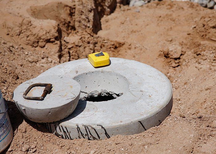 Septic Tank Installation — Brand New Septic Tank Installed In Harvest, AL