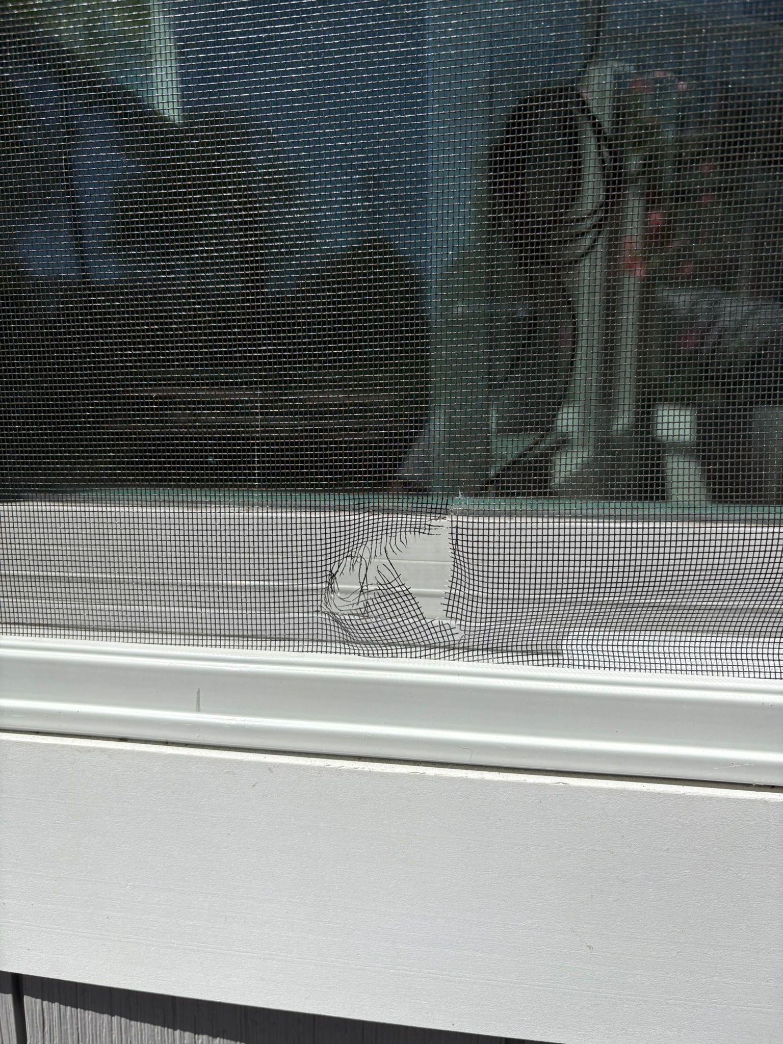 damaged screen repair