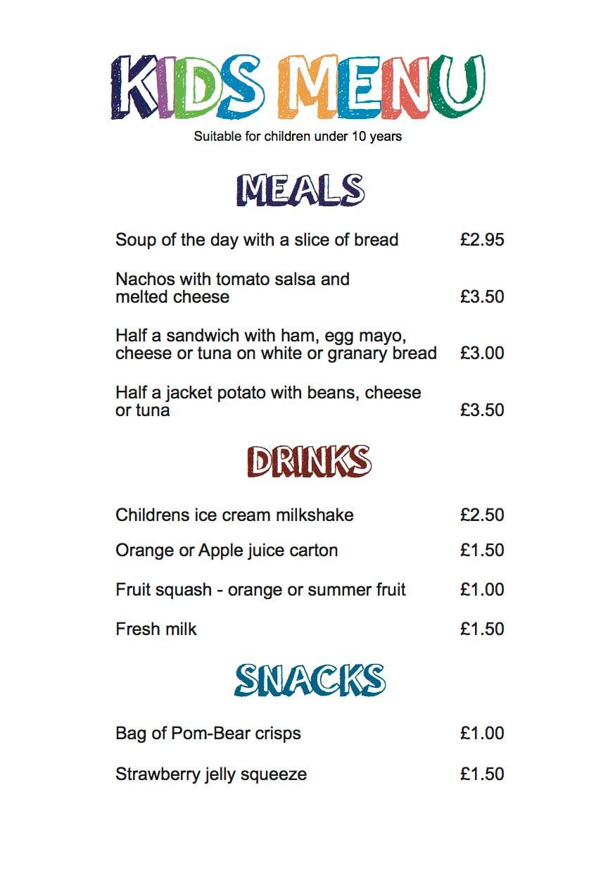 Coffee Shop Kids Friendly Near Me