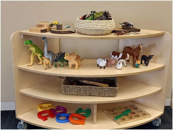 Preschools Wooden Shelves — Auckland, NZ — Just Kidz