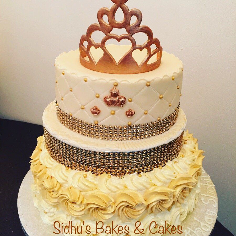 princess crown cake