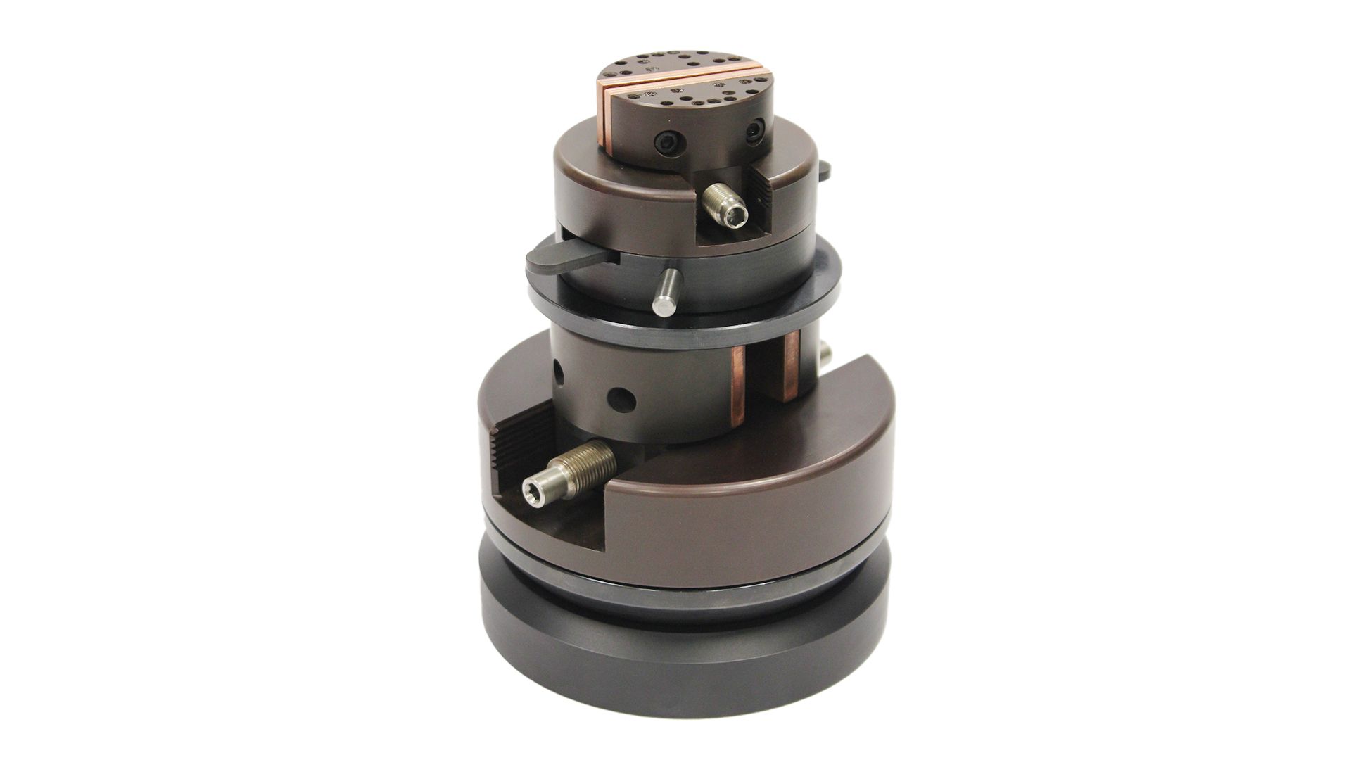 The A450 vise on a ball vise