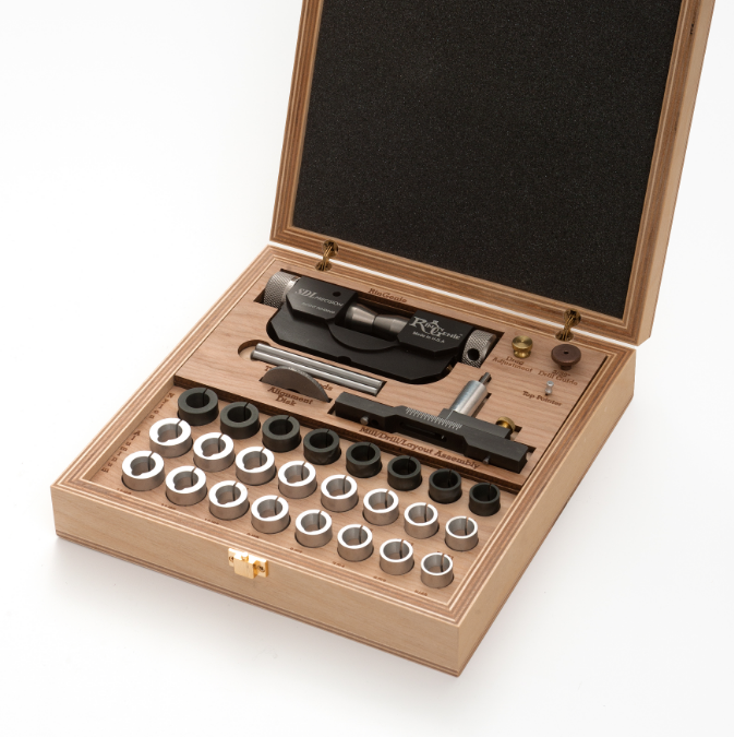 The RinGenie kit with collet sets.