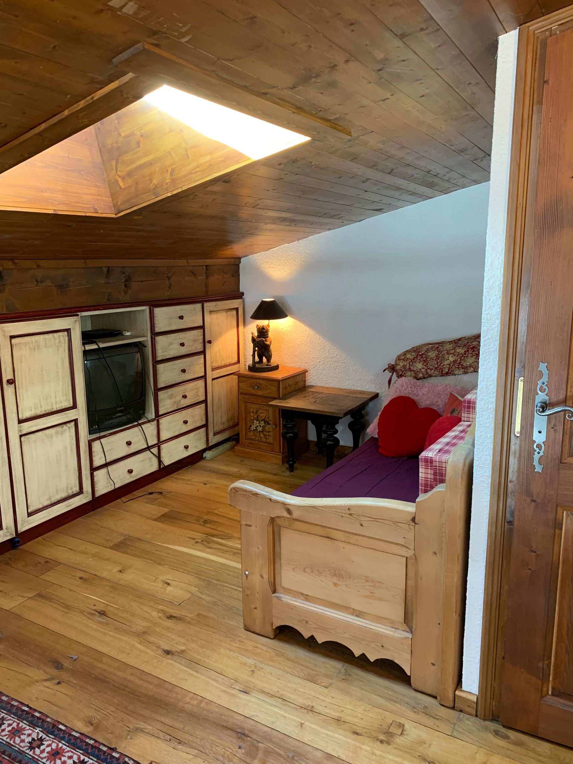 Megeve appt 1 chambre + mezzanine zone centrale