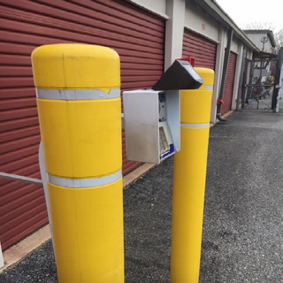 Storage — Two Yellow Metal With Gate Access  in Parkesburg, PA