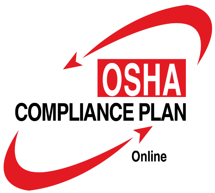 A logo for the osha compliance plan online