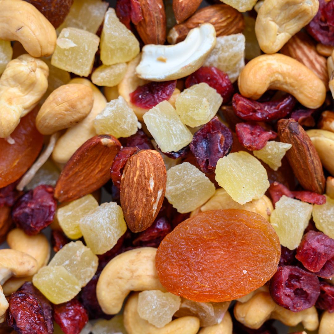 Mélange de fruits sportifs