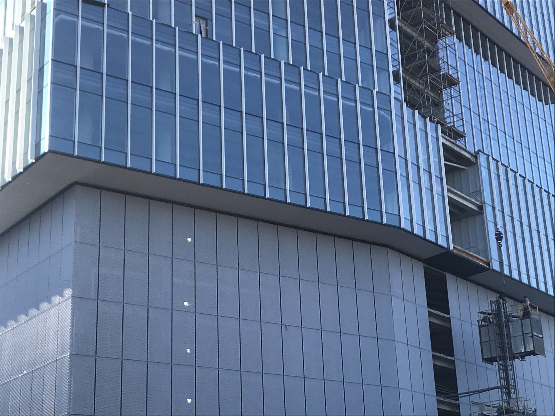 A very tall building with a lot of windows