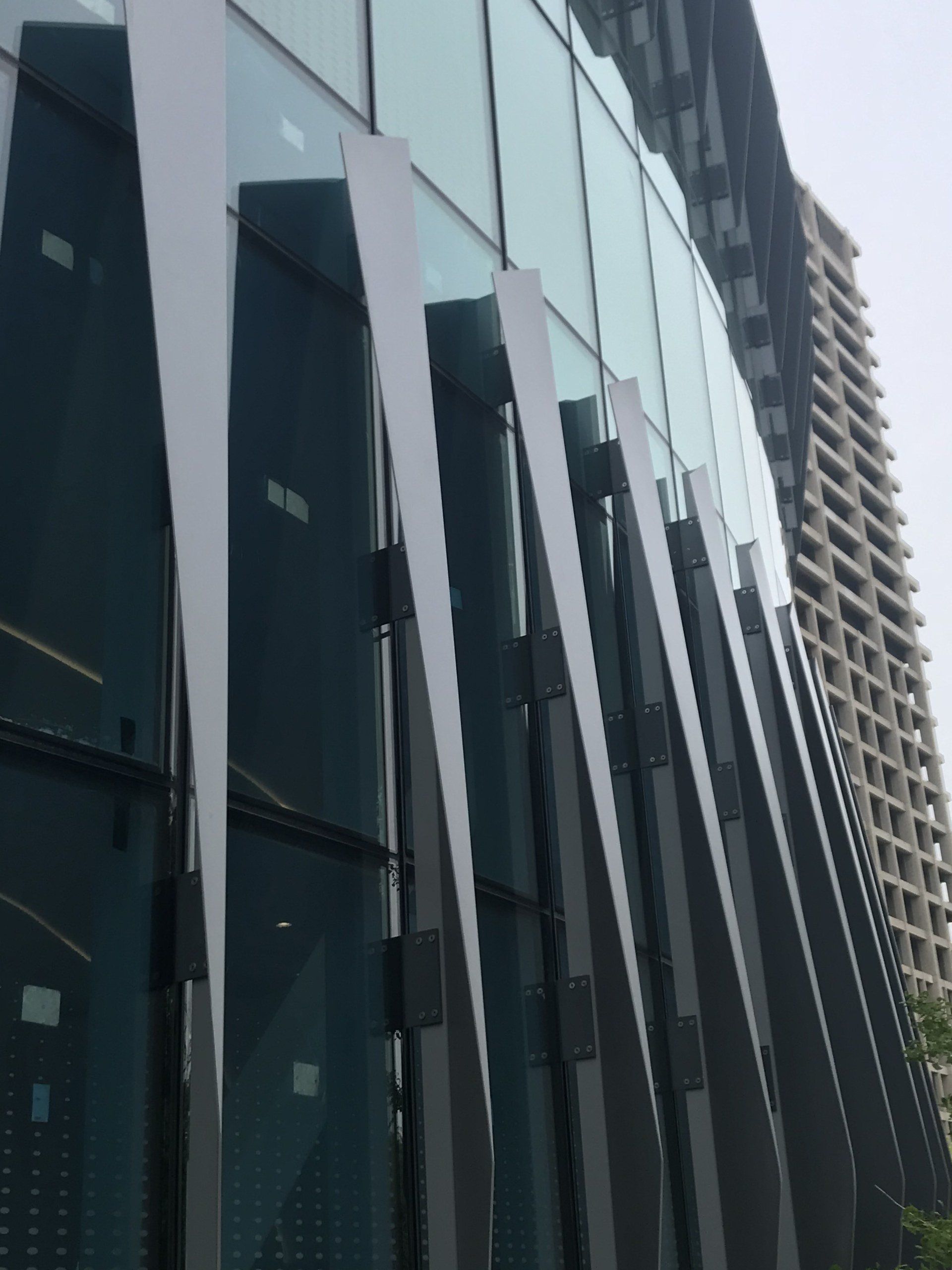 A very tall building with a lot of windows