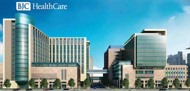 An artist 's impression of the bjc healthcare building