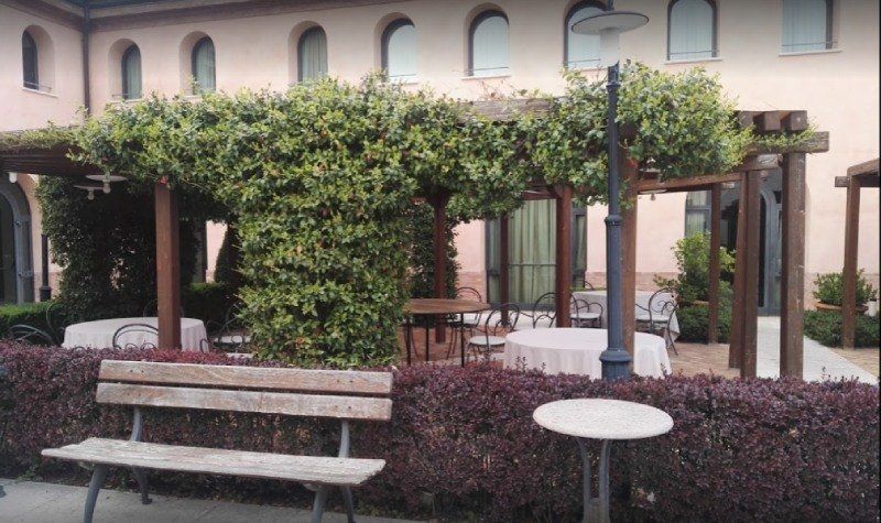 area externa del restaurante