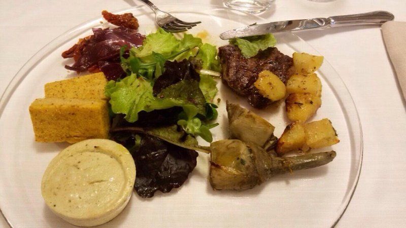 secondo con verdure miste