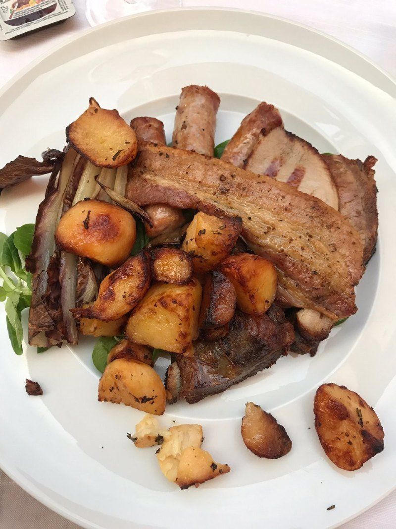 patate al forno con carne