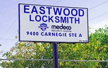 Locksmith signage — high security locks in El Paso, TX