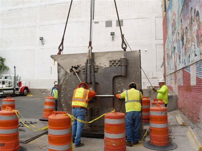 Installing a vault — high security locks in El Paso, TX